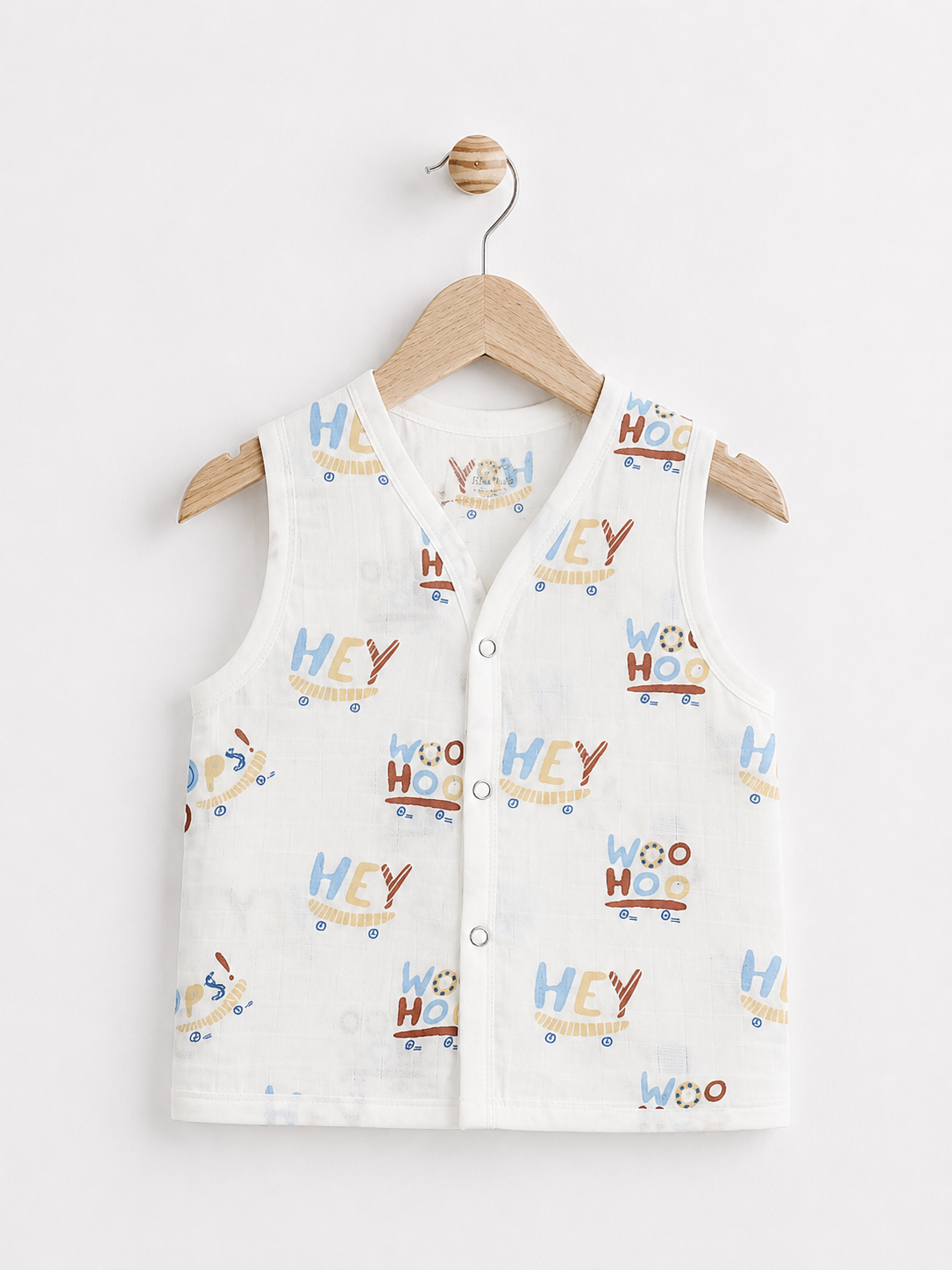 Woohoo Print Muslin Jabla